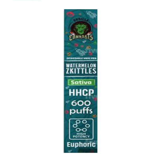 HHCP + HHCP VAPE PEN 90% Sativa Watermelon Zkittle...