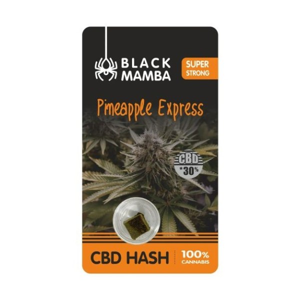 BLACK MAMBA - CBD Hash 30% | Pineapple Express 1gr
